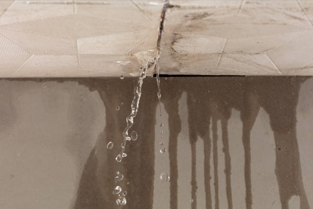 Professional Burst Pipe Cleanup technician working in Lebanon, NJ